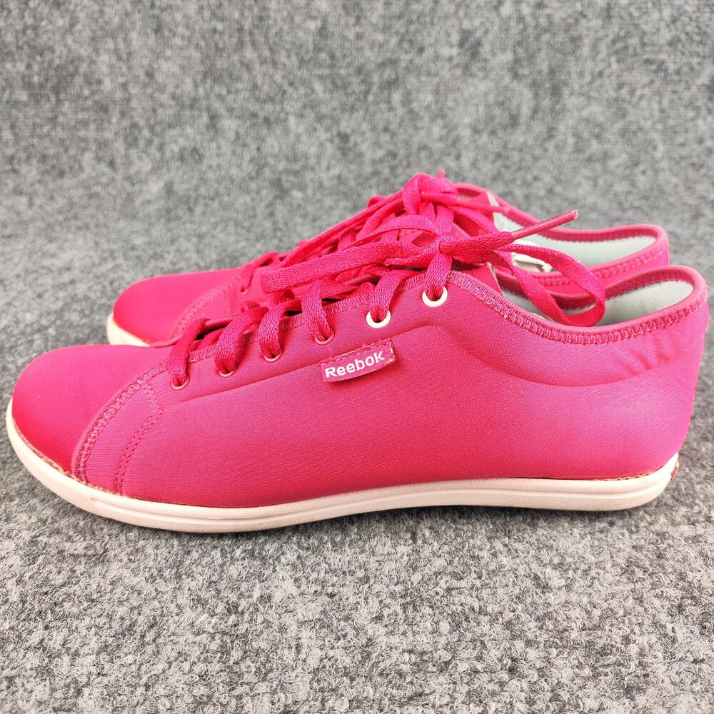 Reebok Shoes Womens Size 7.5 Pink Synthetic Low Top Walking Sneakers Casual